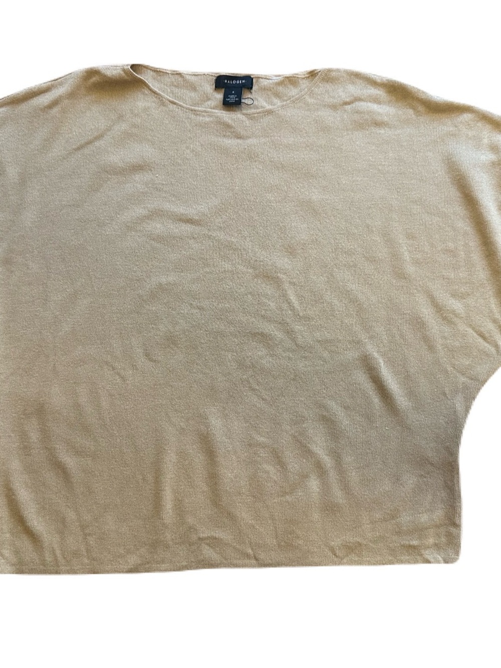 Halogen women Crewneck Sweater in Light Beige